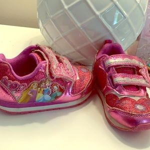 Light up princess sneakers